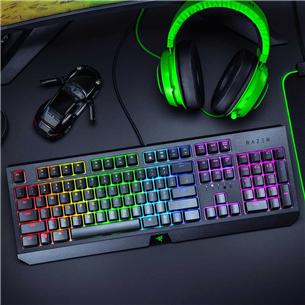 Клавиатура BlackWidow Green Switch, Razer / RUS