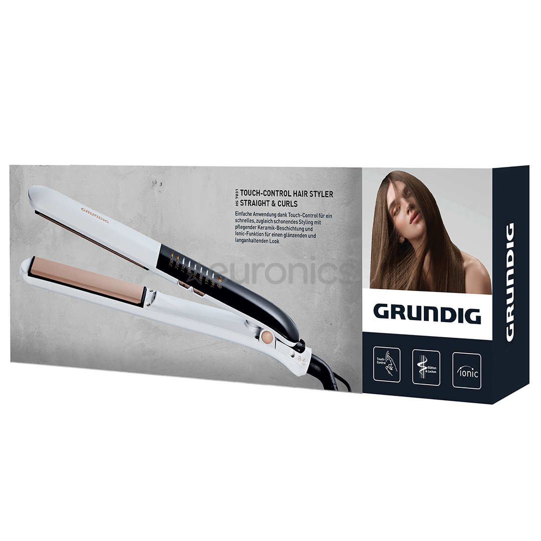 Щипцы для выпрямления волос Grundig Straight & Curls