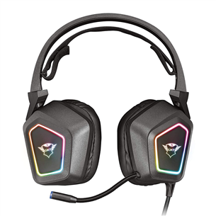 Trust GXT 450 Blizz RGB 7.1 Surround, melna - Austiņas ar mikrofonu