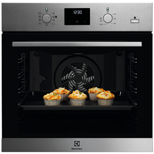 Electrolux SteamBake 600, 72 L, inox - Built-in Oven