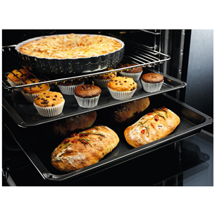 Electrolux SteamBake 600, 72 L, inox - Built-in Oven