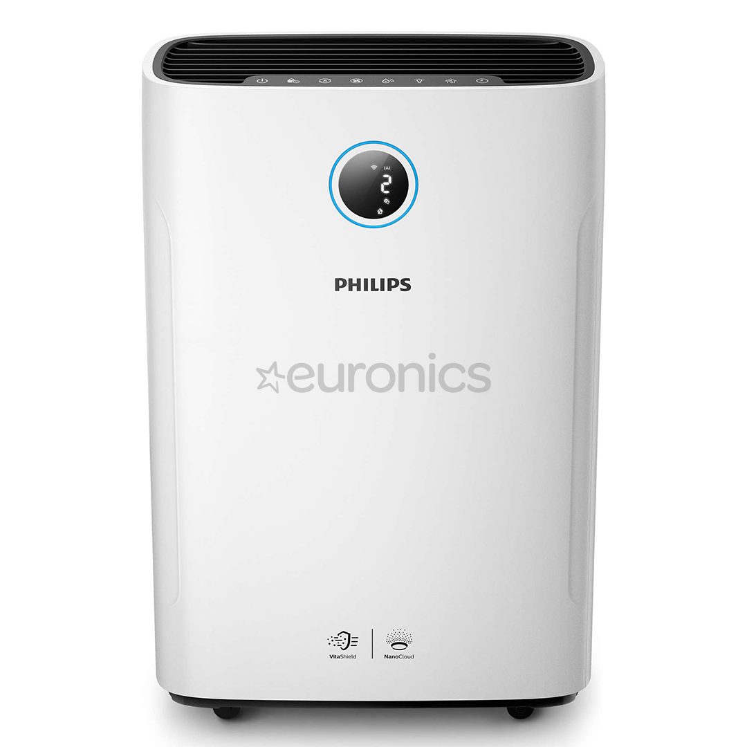 Gaisa mitrinātājs un attīrītājs Series 2000i, Philips