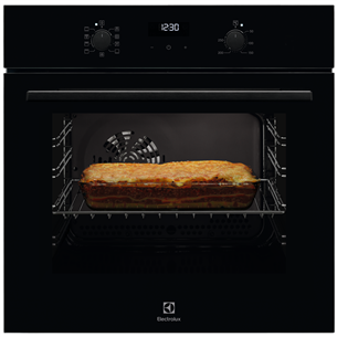 Electrolux, 57 L, catalytic cleaning, black - Built-in oven