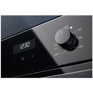 Electrolux, 57 L, catalytic cleaning, black - Built-in oven