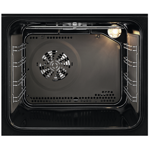 Electrolux, 57 л, каталитическая очистка, черный - Интегрируемый духовой шкаф