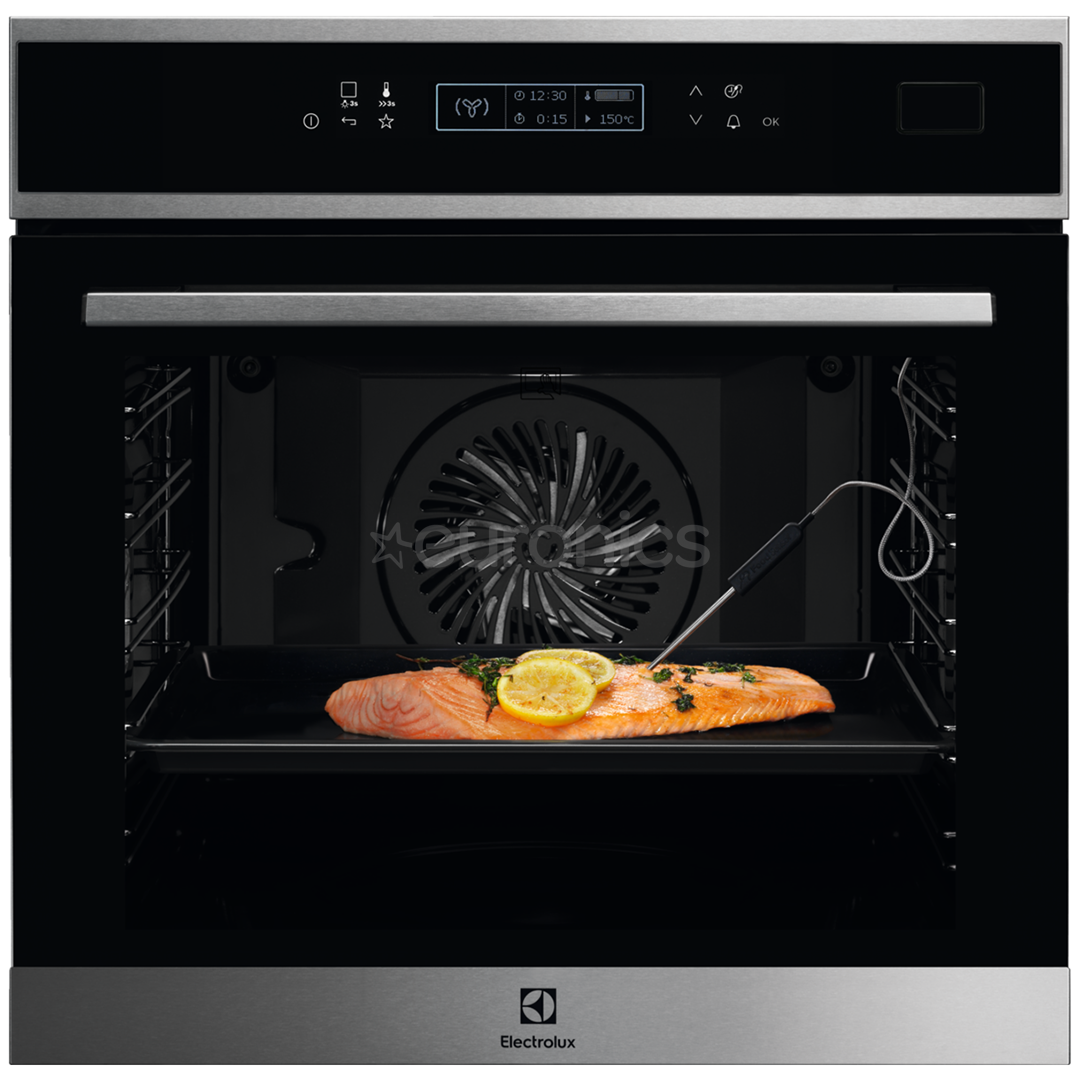 Iebūvējama elektriskā cepeškrāsns, Electrolux / tilpums: 70 L