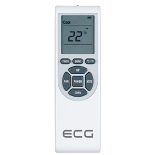ECG, 3250 W, balta - Portatīvais kondicionieris