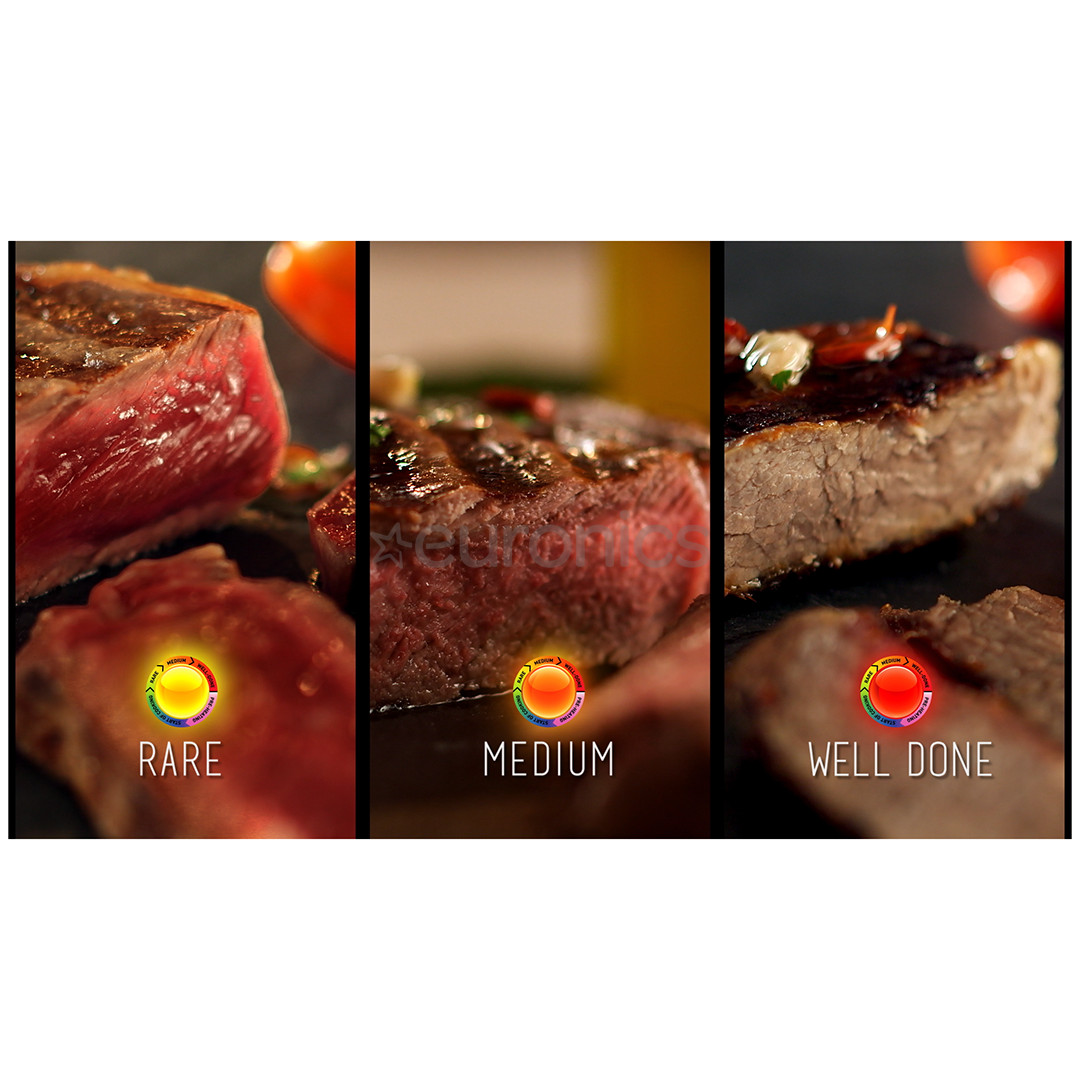 Tefal Optigrill+, 2000 W, melna/nerūsējošā tērauda - Elektriskais grils