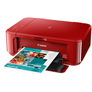 Canon PIXMA MG3650S, WiFi, duplex, red - Multifunctional Color Inkjet Printer