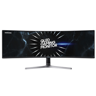 49" ieliekts Dual QHD QLED monitors, Samsung