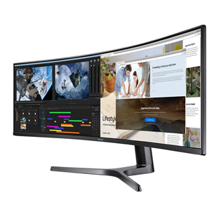 49" изогнутый UltraWide QLED-монитор Samsung