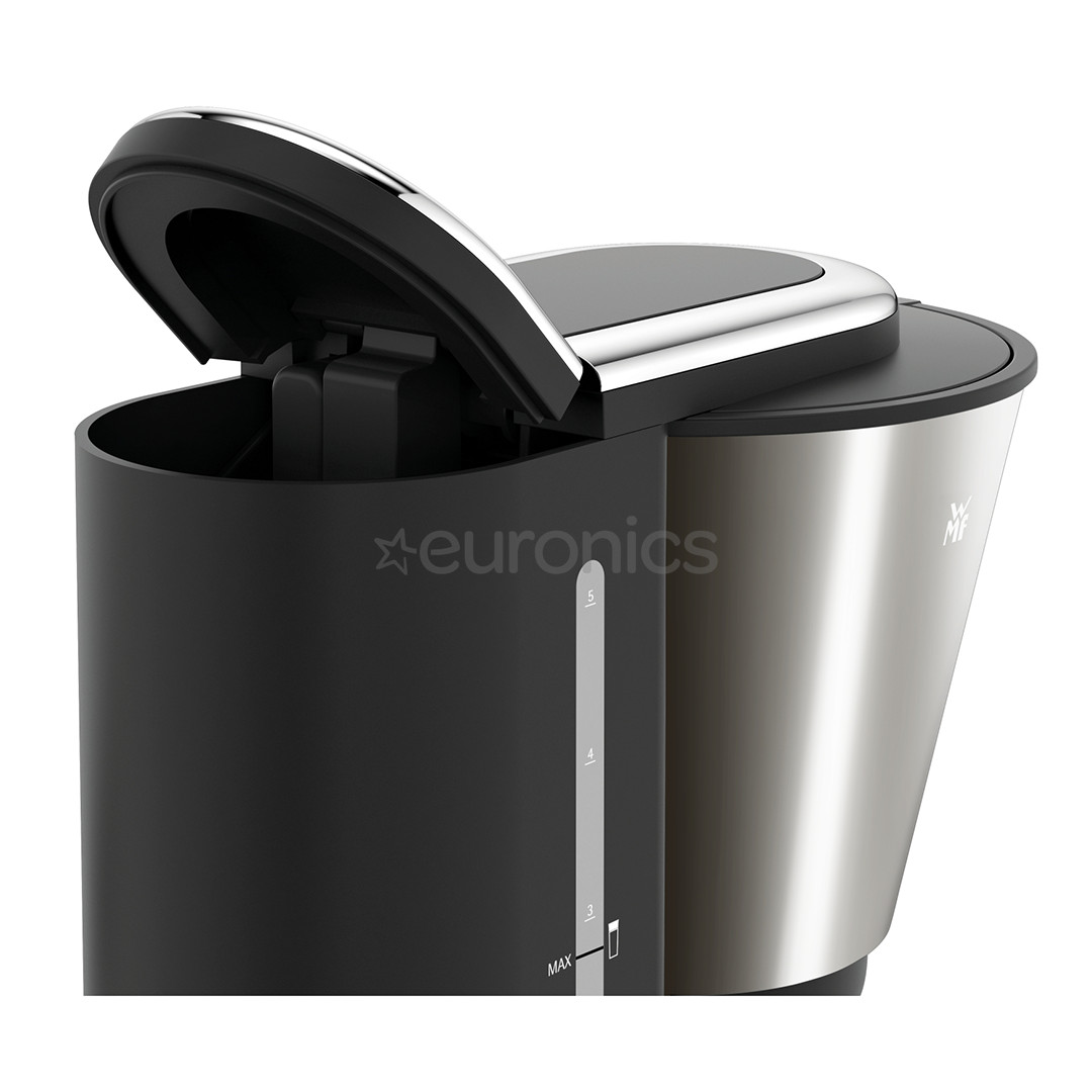 WMF KITCHENminis Thermo to go, ūdens tvertne 0.75 L, pelēka - Kafijas automāts ar filtru