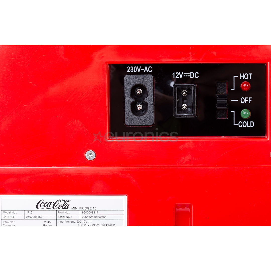 Mini ledusskapis Coca-Cola®, EZetil / 14 L