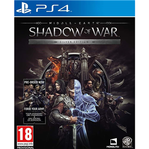 Spēle priekš PlayStation 4, Middle Earth: Shadow of War Silver Edition