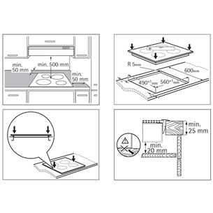 Built in ceramic hob, AEG