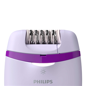 Philips Satinelle Essential, белый/фиолетовый - Эпилятор