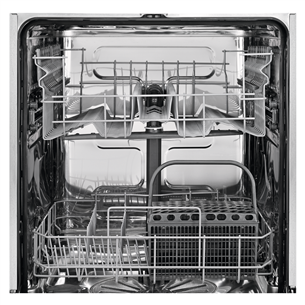 Electrolux, 13 place settings, width 60 cm, white - Dishwasher