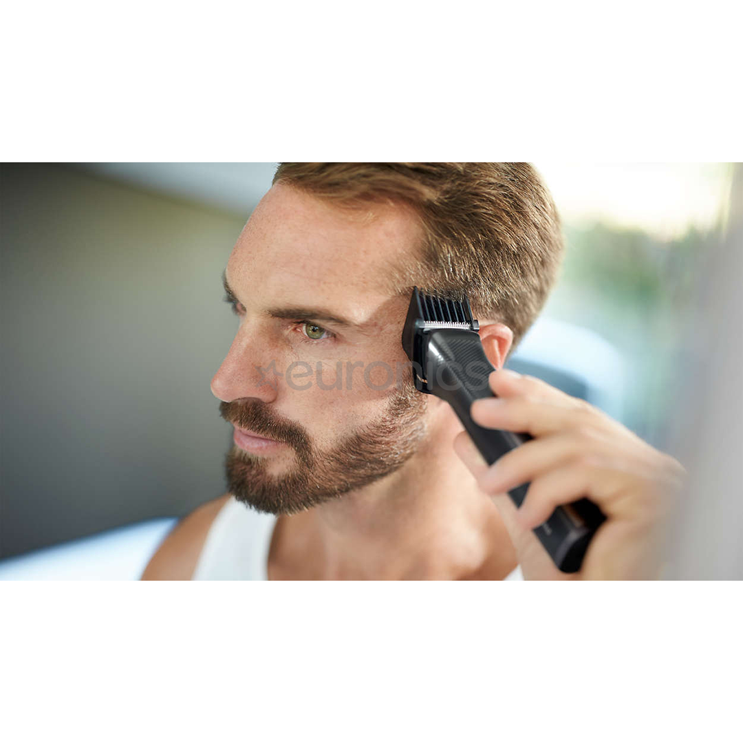 Philips Multigroom 7000 series, 18 vienā, melna - Trimmera komplekts