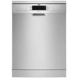 AEG, 14 place settings, inox - Freestanding Dishwasher