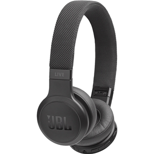 JBL Live 400, черный - Накладные беспроводные наушники