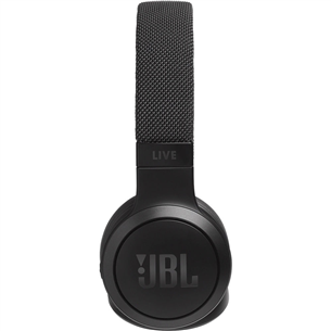 JBL Live 400, melna - Bezvadu austiņas