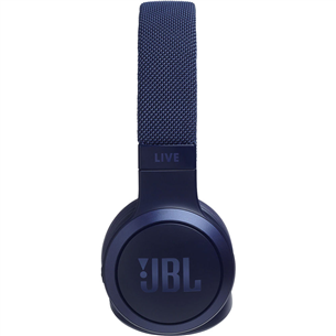 JBL Live 400, zila - Bezvadu austiņas