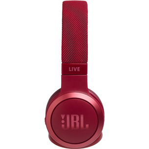 JBL Live 400, sarkana - Bezvadu austiņas