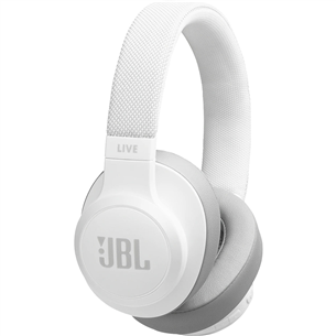 JBL Live 500, white - Over-ear Wireless Headphones JBLLIVE500BTWHT