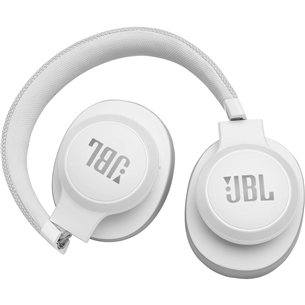 JBL Live 500, balta - Bezvadu austiņas