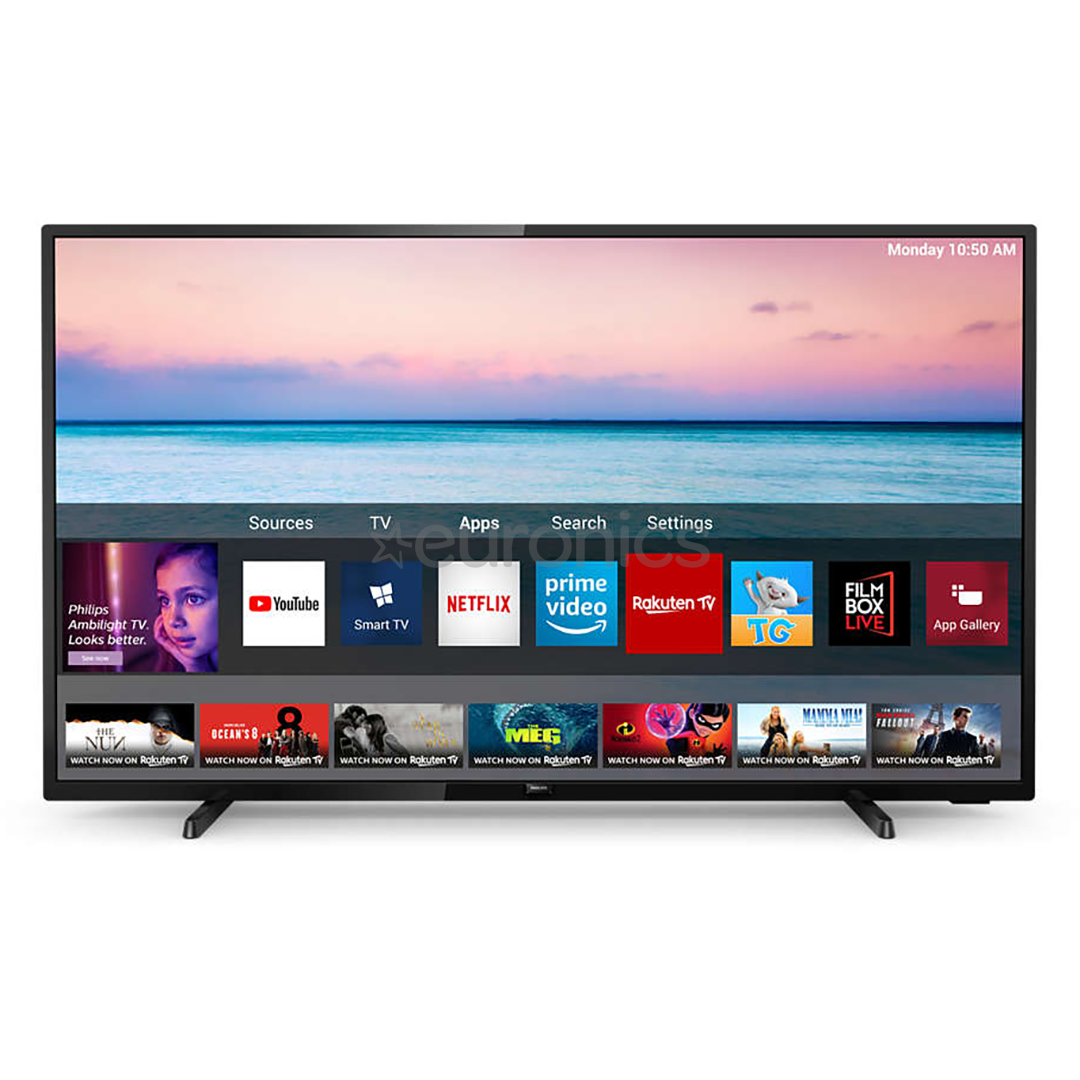 43" Ultra HD 4K LED LCD televizors, Philips