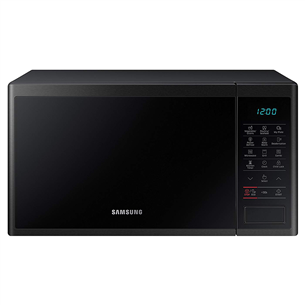 Samsung, 23 L, melna - Mikroviļņu krāsns ar grilu MG23J5133AK