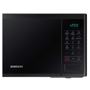 Samsung, 23 L, melna - Mikroviļņu krāsns ar grilu