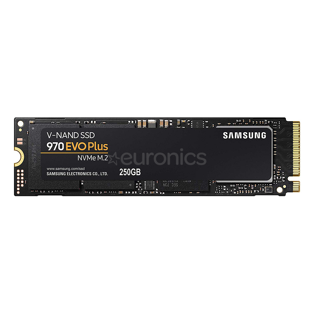 SSD cietais disks 970 EVO Plus, Samsung / 250GB, M.2