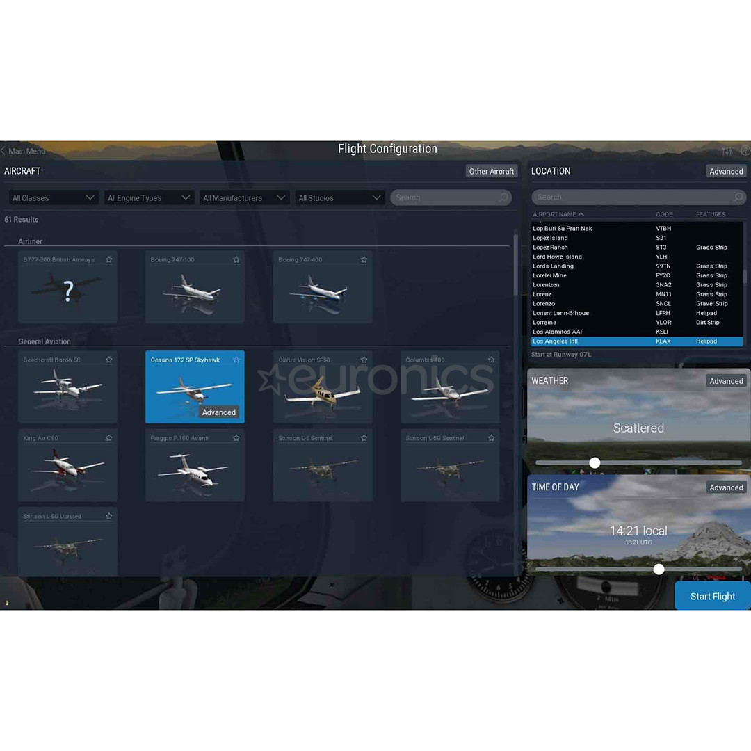 Spēle priekš PC, X-Plane 11 Aerosoft Airport Collection