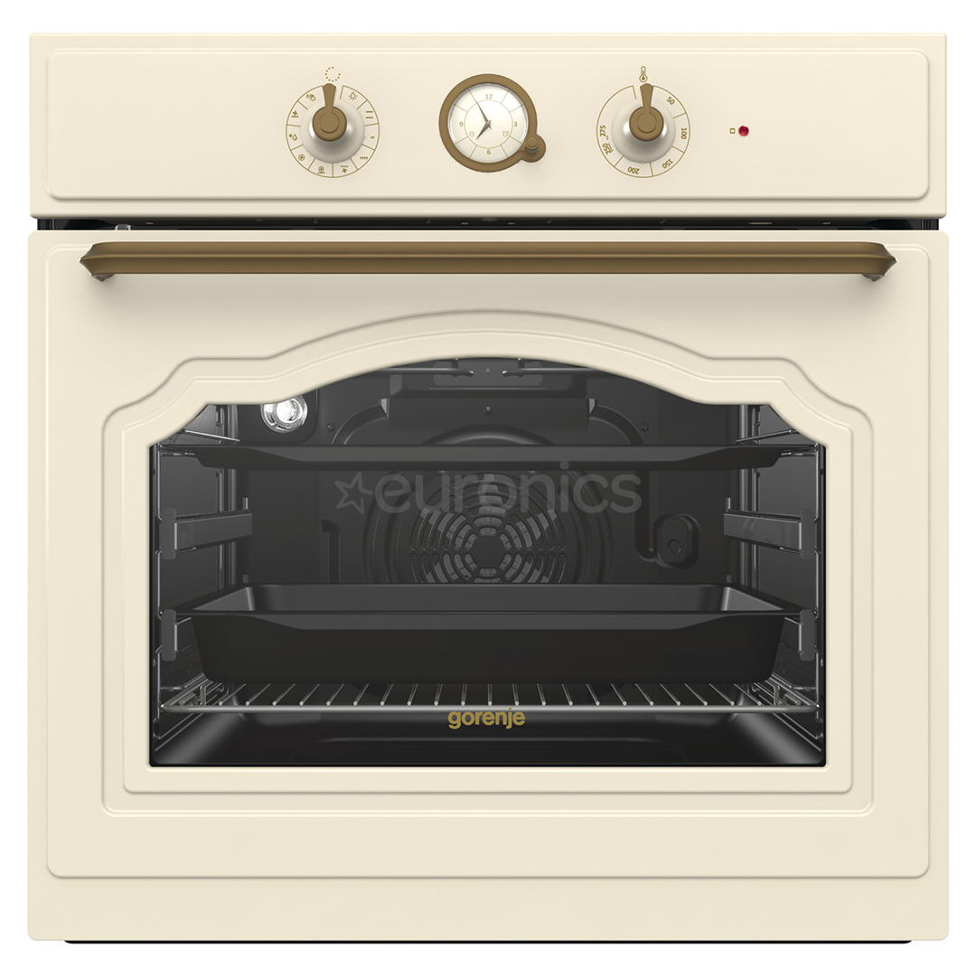 Gorenje, 71 л, бежевый - Интегрируемый духовой шкаф