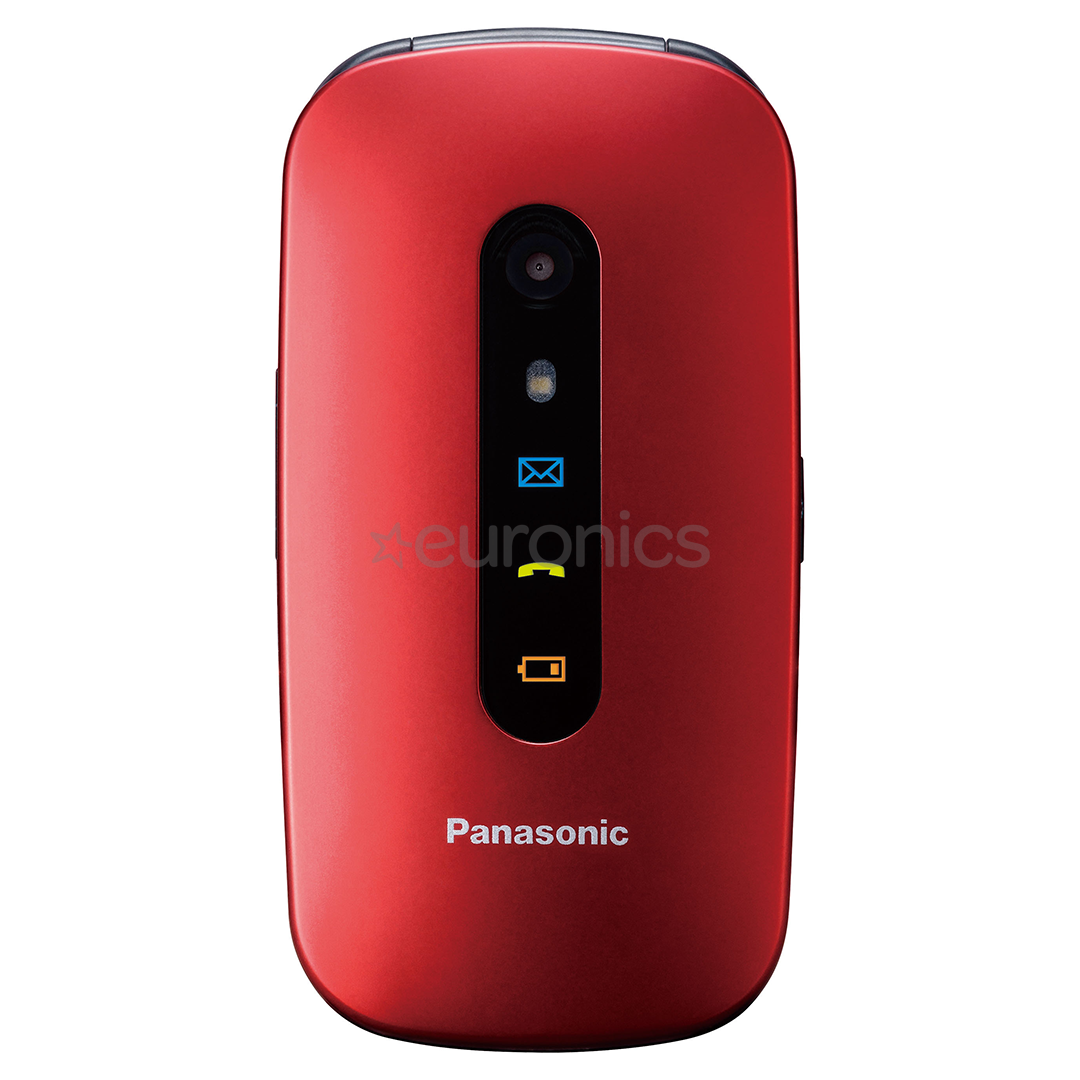 Panasonic KX-TU456, sarkana - Mobilais telefons