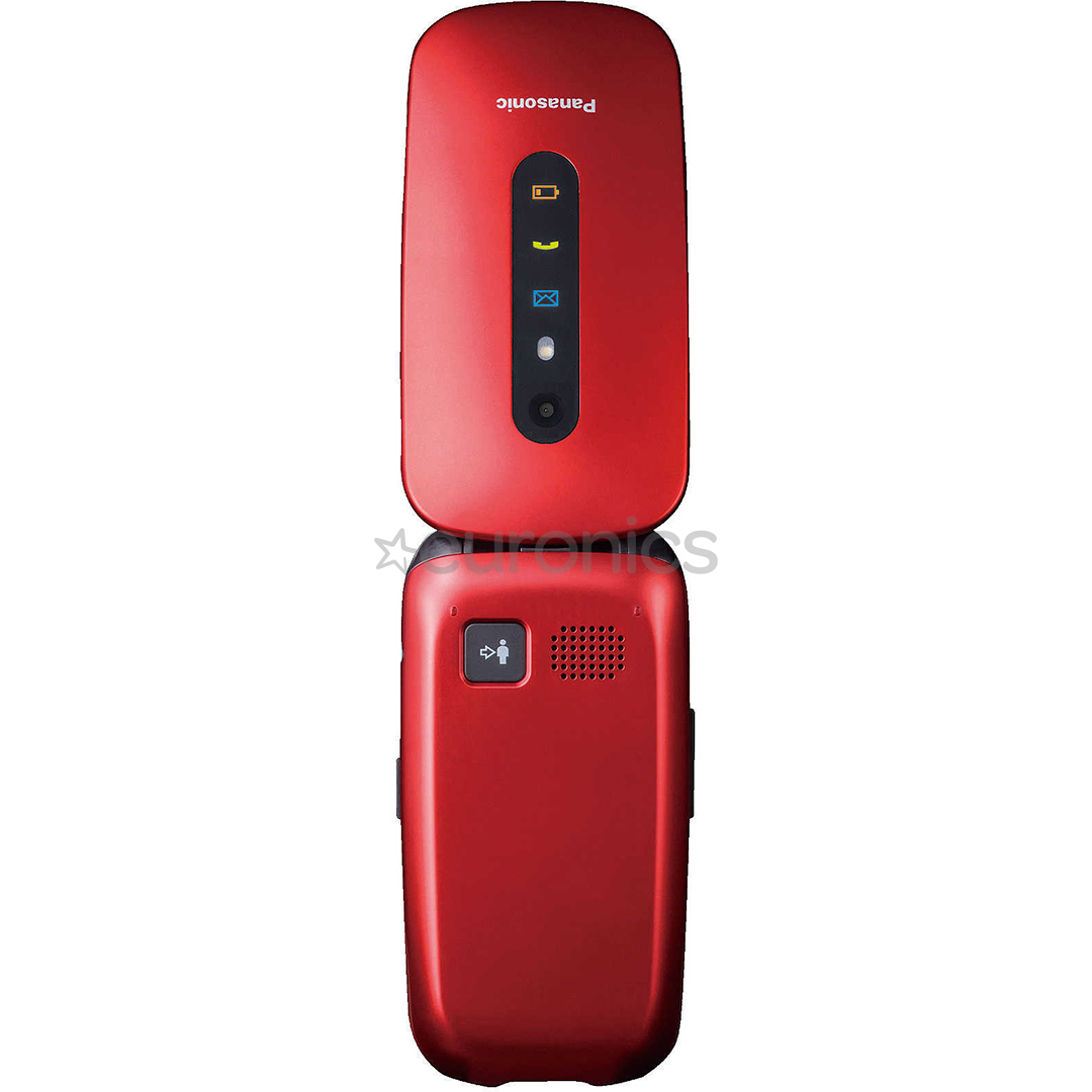 Panasonic KX-TU456, sarkana - Mobilais telefons