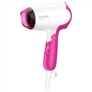 Philips DryCare Essential, 1400 Вт, белый/розовый - Фен