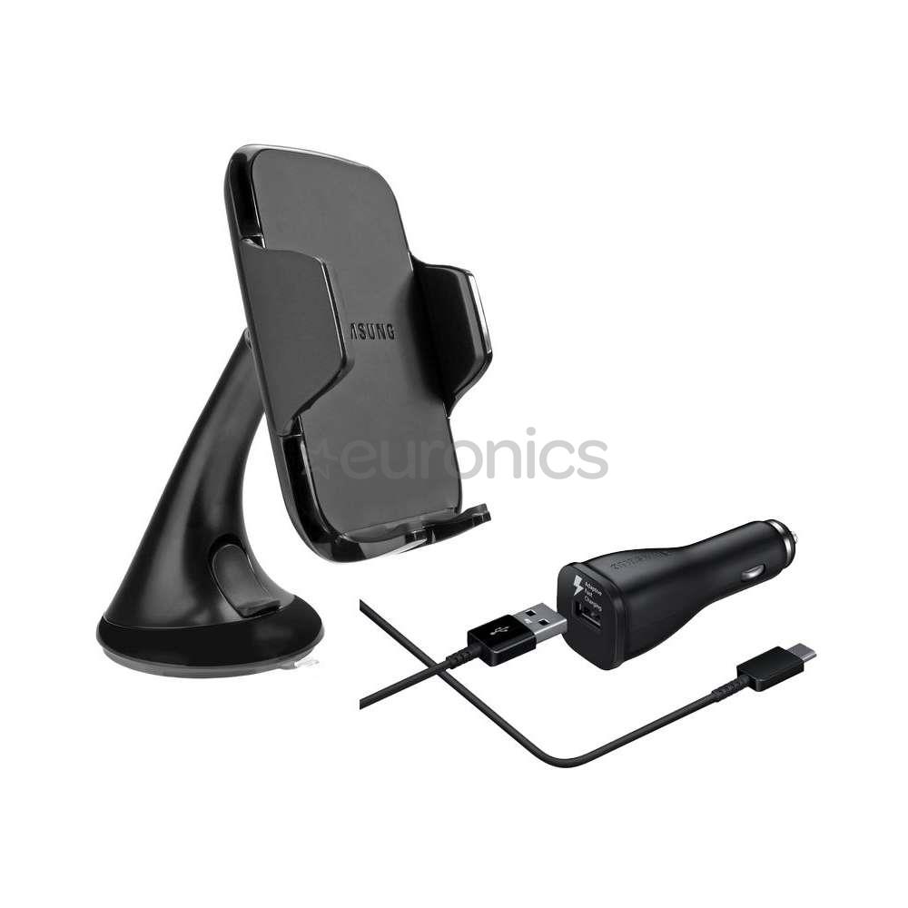 Auto telefona turētājs ar lādētāju, Samsung / Type-C
