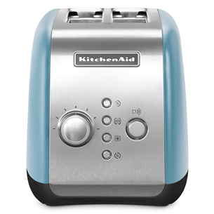 KitchenAid P2, 1100 W, zila/nerūsējošā tērauda - Tosteris