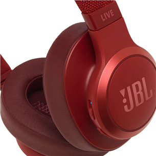 JBL Live 500, sarkana - Bezvadu austiņas