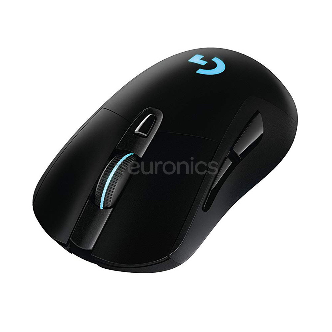 Logitech G703 LightSpeed, melna - Bezvadu datorpele