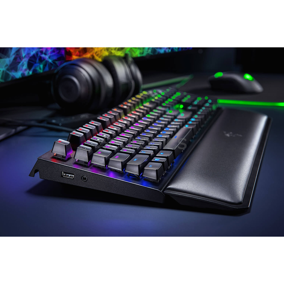 Klaviatūra BlackWidow Elite Green Switch, Razer / RUS