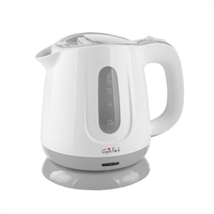 Gallet, 1 L, white/grey - Kettle