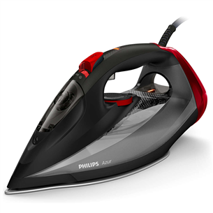 Philips Azur, 2600 W, black/red - Steam iron