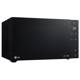 LG, 25 L, melna - Mikroviļņu krāsns ar grilu