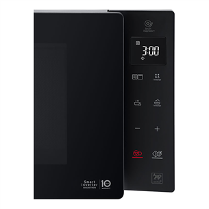LG, 25 L, melna - Mikroviļņu krāsns ar grilu
