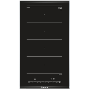 Bosch Serie 6, width 30.6 cm, steel frame, black - Built-in Induction Hob PXX375FB1E