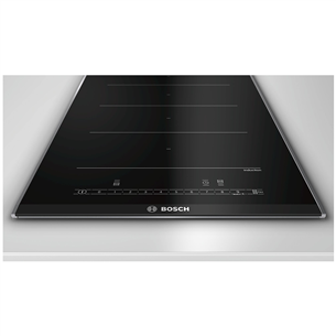 Bosch Serie 6, width 30.6 cm, steel frame, black - Built-in Induction Hob