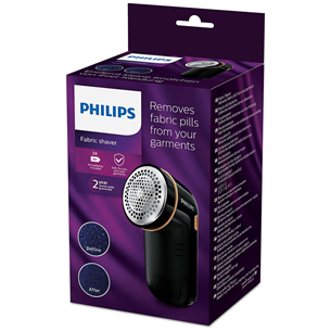 Philips, черный/медный - Машинка для удаления катышков